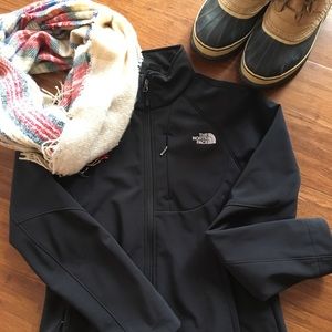 North Face black jacket size medium